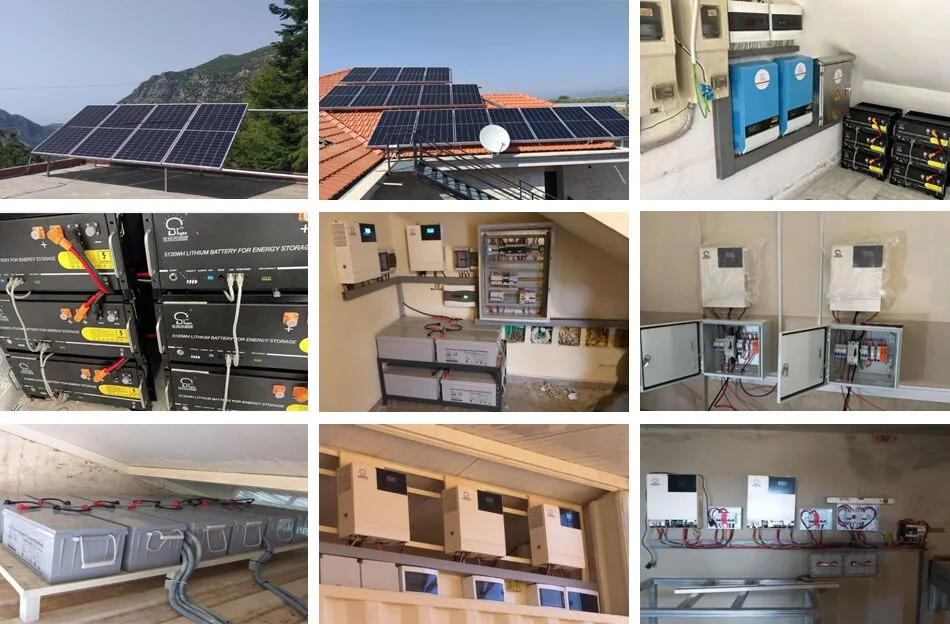 4000W/10kw/100kw Solar Controller Electricity on/off Grid Hybrid Energy Panel Photovoltaic Power Home Lighting Mounting Lighting Inverter Monocrystal System