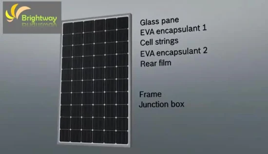 3kw 5kw 10kw 12kw 20kw système d'alimentation hybride de panneau solaire avec stockage d'énergie de batterie au gel de batterie au lithium