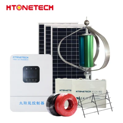 Fabricants de systèmes hybrides éoliens Htonetech Système d'énergie éolienne solaire 100kw 200kw Chine Système de générateur d'énergie solaire 10 Khw 30 Khw 50 Khw